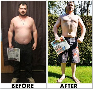 Jon's 90 Day Transformation doing the Hynes Fitness Challenge