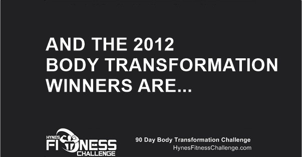 Hynes Fitness Body Transformation WInners from 2012