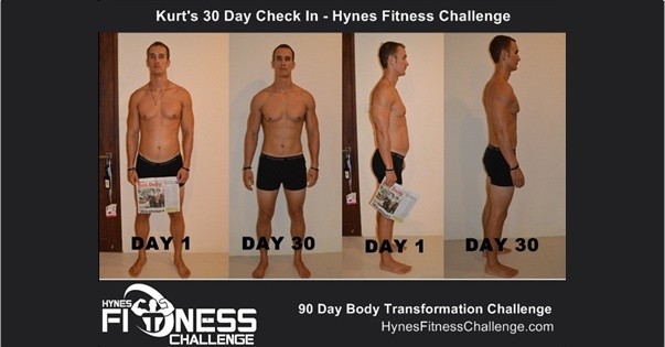 Kurt 30 Day Check-In for 90 Day Body Transformation